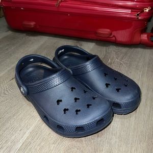 Navy Disney Crocs